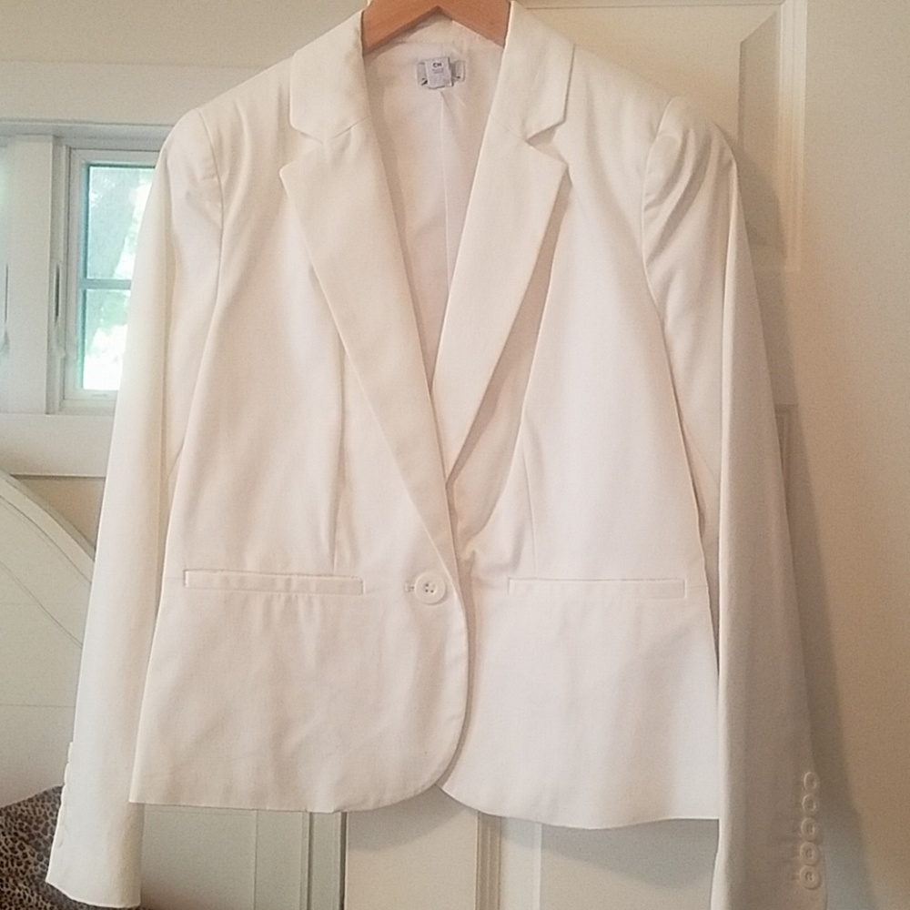 White blazer size S